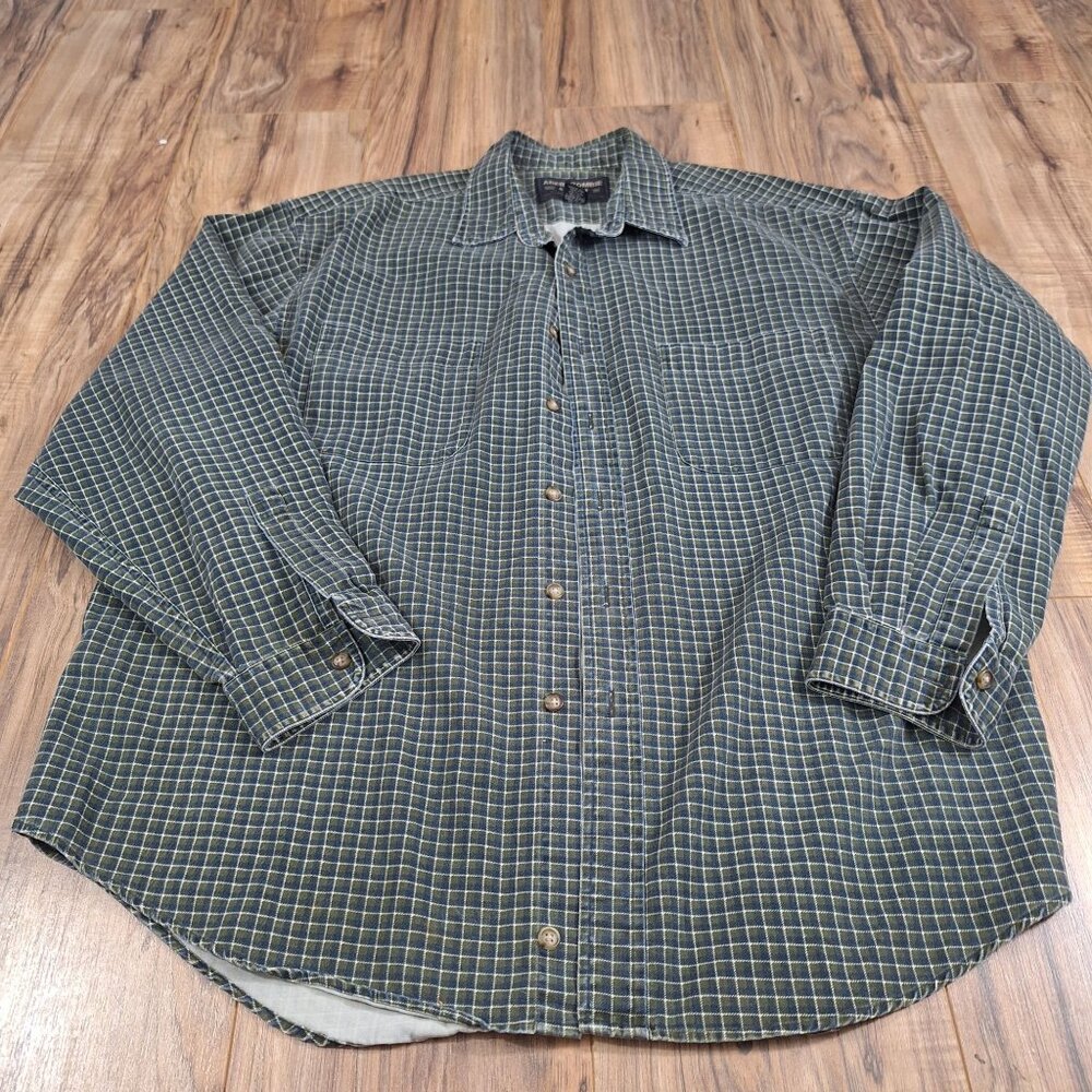 Abercrombie & Fitch plaid button shirt size large men
